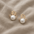 Moose Pearl Earrings
