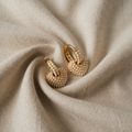 Pearls of Love Gold Earrings
