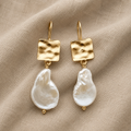 Retro freshwater Pearl Earrings