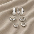 Classic style earrings