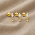 Sofia – Thin Gold Ring with a Fine Shine.