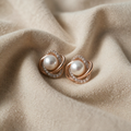 WITHOUT WHITE GOLD EARRINGS