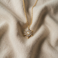 Aida Round Silver with Delicate Chain