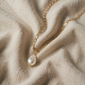 Bianca – necklace with large drop pendant