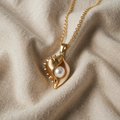 Pearl-shaped Gold Shell