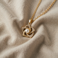 Necklace with Golden Glow