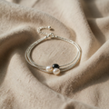 Three-Layer Necklace with Subtle Shades