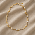 Organic Gold Necklace