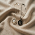 Necklace with shell pearl