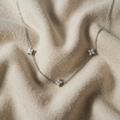 Beautiful Floral Pattern Zircon Necklace