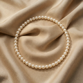 Pearl Necklace with Ivory Pearls