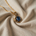Decorative Spoon Tourmaline Necklace