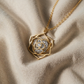 Flower-Shaped Necklace