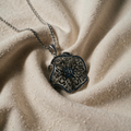 Double Sapphire Necklace