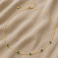 Emerald Sparkling Necklace