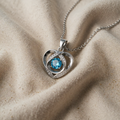WATER HEART NECKLACE