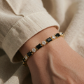 Bohemian Expression Onyx Bracelet