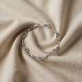 Elegant silver necklace