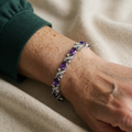 Giada Valethyst Bracelet | Shiny White Gold