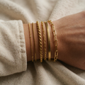 Gold Attraction Set of Mix-and-Match Bracelets