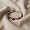“Alendra Flameaux” bracelet in white gold