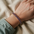 Amethyst Marquise Tennis Bracelet | Gold