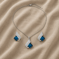 Brigita Sapphire Jewellery Set