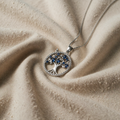 Tree of Life Sapphire Necklace