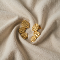 Gaja – Shared Visual Form Silver Earrings with Nordic Simplicity