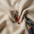 Red Cardinal Memorial Jewellery