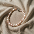 Stylish Coloured Pearl Necklace