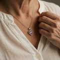Pink Heart Radiance | White Gold