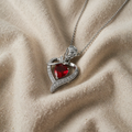 White Gold Necklace "Rosira Emberveil"