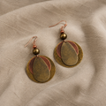 Bohemian Vintage Round Drop Earrings