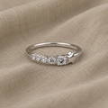 Classic Star Zirconia Ring