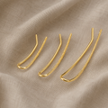 Handmade U-Shaped Clip-On Earrings