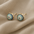 Party Earrings with Zirconia