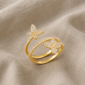 Lavish Butterfly Ring