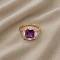 Princess Halo Statement Ring