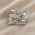 Retro Boho Zirconia Ring
