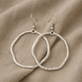 Retro Round Hook Earrings
