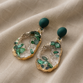 Sparkling Irregular Hollow Earrings