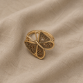 Radiant Statement Butterfly Ring
