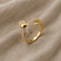 Timeless Ring with Micro Zirconia