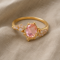 Exquisite Halo Statement Ring