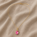 Exquisite Necklace with Crystal Pendant