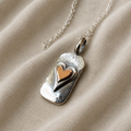 Vintage Funky Heart Necklace
