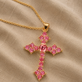 Graceful Cross Necklace